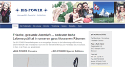 Desktop Screenshot of big-power.ch